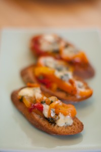 food bruschetta peppers cheese cooking appetizers