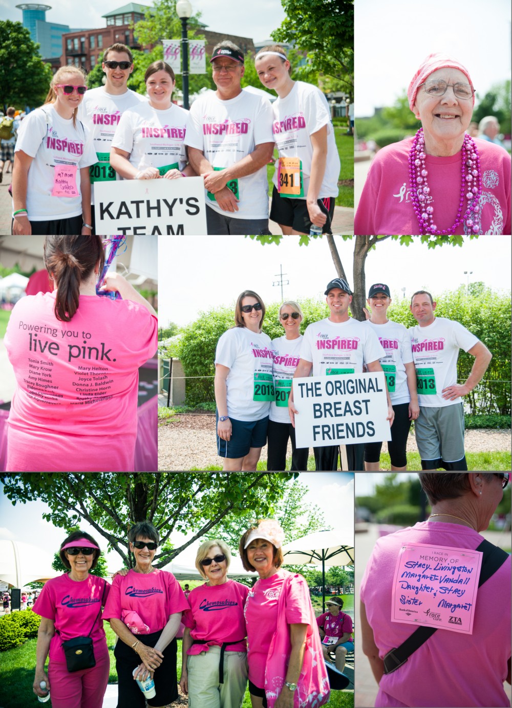 Susan G. Komen Foundation Race for the Cure Kalamazoo Michigan Pink Breast Cancer 5k