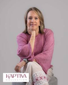 South Florida entrepreneur posing confidently in relaxed, authentic outfit