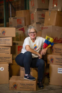 portrait of Mayra Marchan from All for Venezuela Foundation