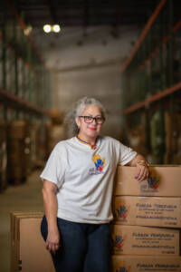 portrait of Mayra Marchan from All for Venezuela Foundation